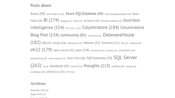 Database Scoped Configurations in 2020