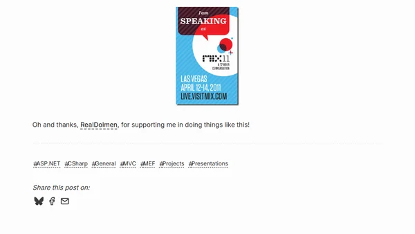 Thank you for getting me in Vegas!