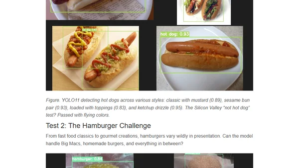 You Only Look Once: 8 Years of Food Detection Evolution