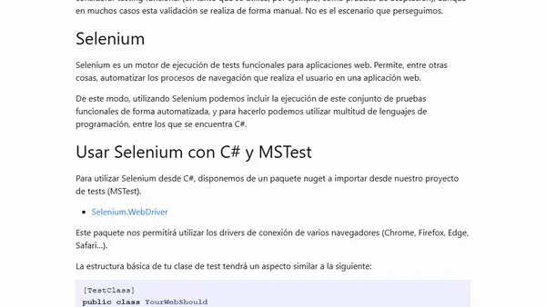 Azure DevOps | Ejecutar tests funcionales con Selenium y Docker (1/3)
