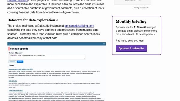 Under the hood of Canada Spends with Brendan Samek