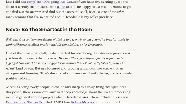 An Itch That Just Has to Be Scratched… (Or, Why Am I Joining Decodable?)