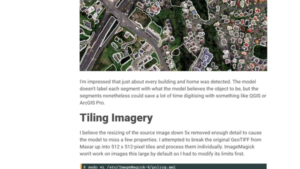 Segmenting Satellite Images