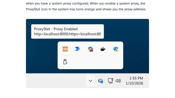 ProxyStat is now available for Windows