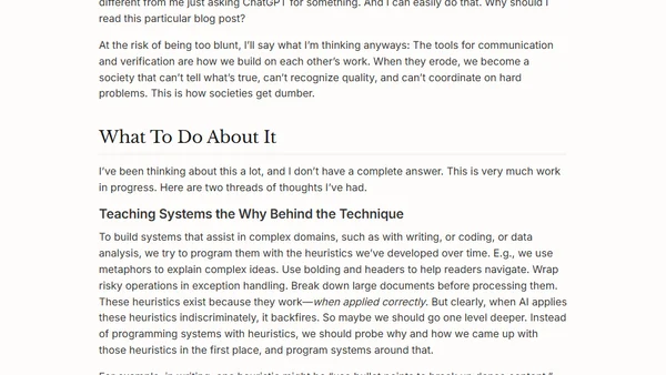 On the Consumption of AI-Generated Content at Scale