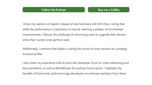 AI Tools and New M3 Macs