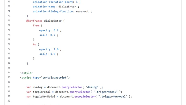 Exploring The Dialog Element In HTML