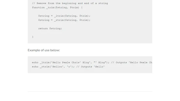 Using trim/ltrim/rtrim php functions with 2 parameters may cause unexpected outputs
