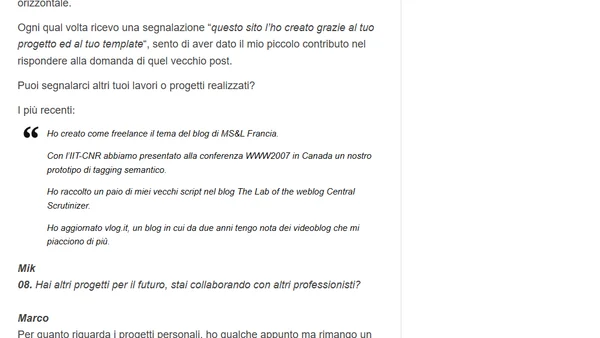 Web design e CSS: Intervista a Marco Rosella