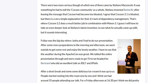 Looking back at the ApacheCon EU 2007