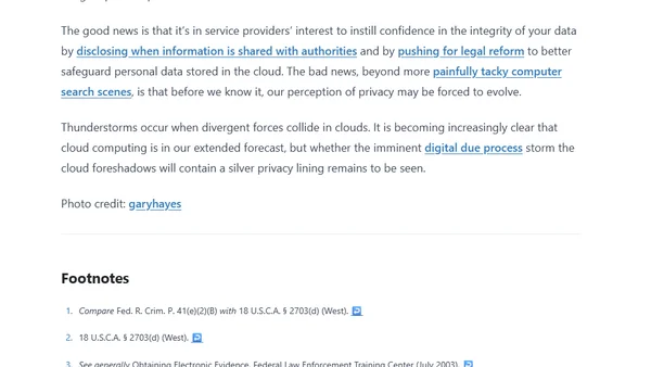 Does Every Cloud Have a Silver Lining?