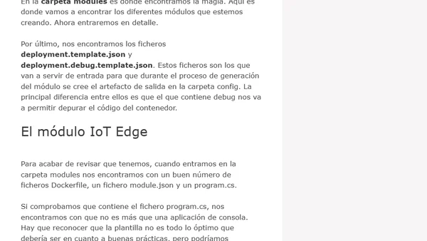 Creando módulos especializados para Azure IoT Edge