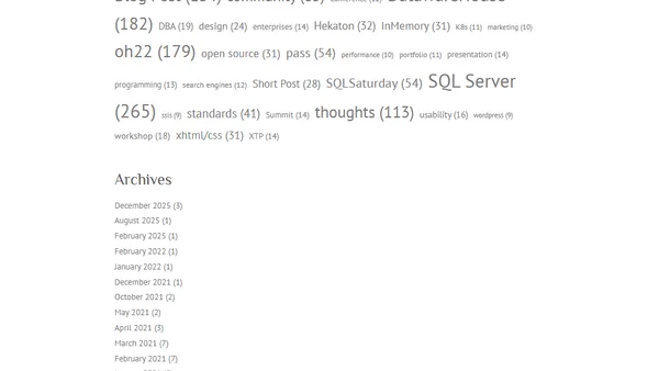Giving Back to the Community: 12 Hours of Columnstore Knowledge in 2019