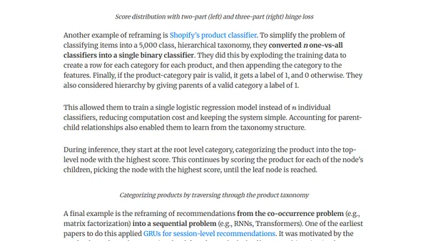 More Design Patterns For Machine Learning Systems