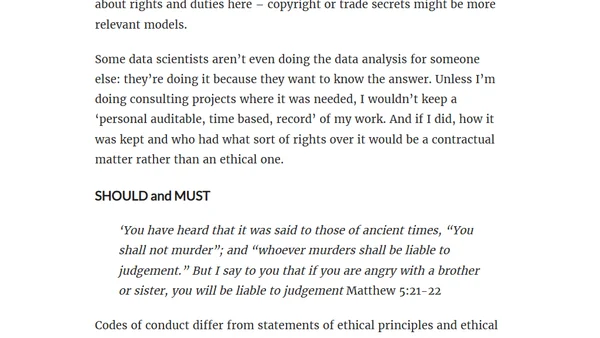 Some things I don’t like about the Oxford-Munich Code of Conduct