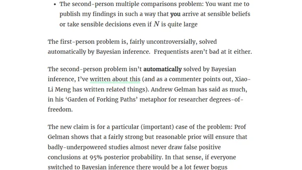 “The” multiple comparisons problem