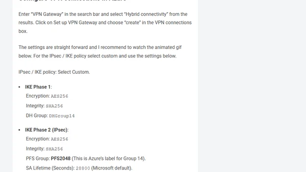 VPN Ubiquiti UniFi UDM to Azure (2026 Edition)