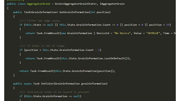 Building IoT Solutions with Microsoft Orleans and Microsoft Azure - Part 2
