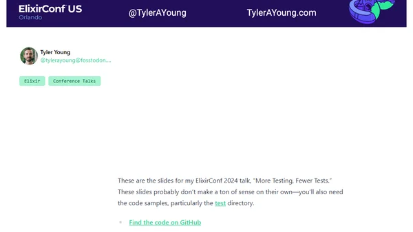 More Testing, Fewer Tests