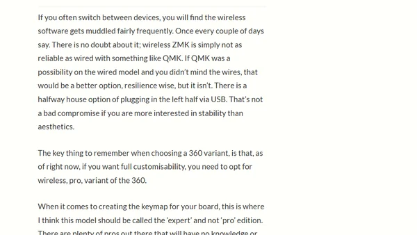 Review: Kinesis Advantage 360 Pro — split ergo mechanical keyboard