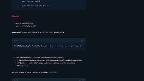 CircleCi + Netlify - Continuous Integration & Deployment