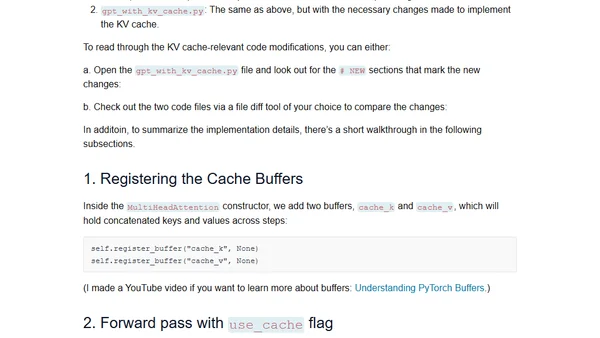 Understanding and Coding the KV Cache in LLMs from Scratch
