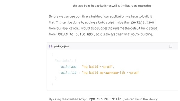 Integrate Jest into an Angular application and library