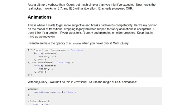 You don't need jQuery
