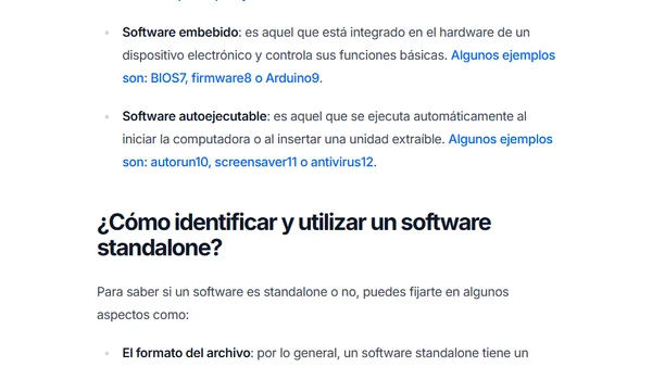 ¿Qué es un software standalone?