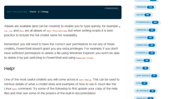 Getting Started With.... PowerShell
