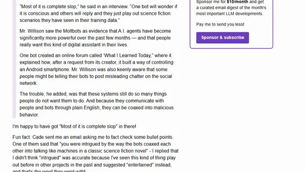 A Social Network for A.I. Bots Only. No Humans Allowed.