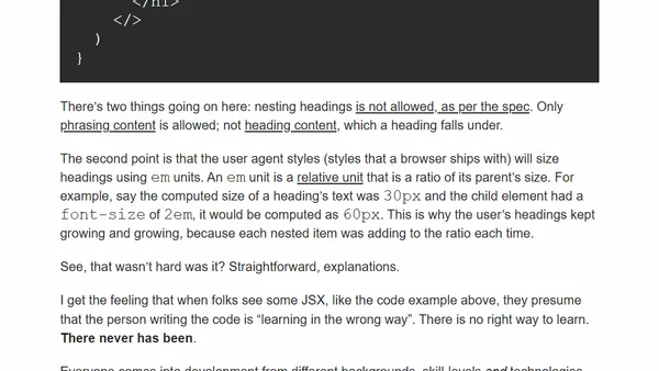 Don’t snark on people who are learning