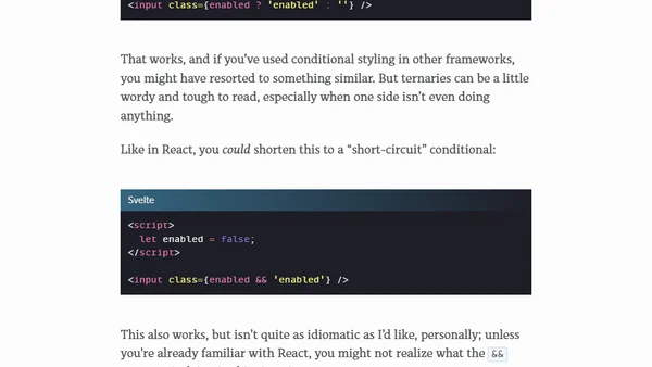 Introducing Svelte, and Comparing Svelte with React and Vue