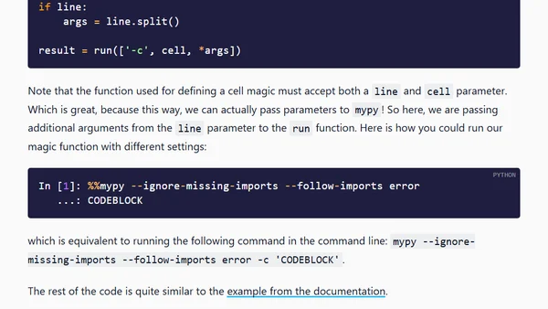 Creating Magic Functions in IPython - Part 2