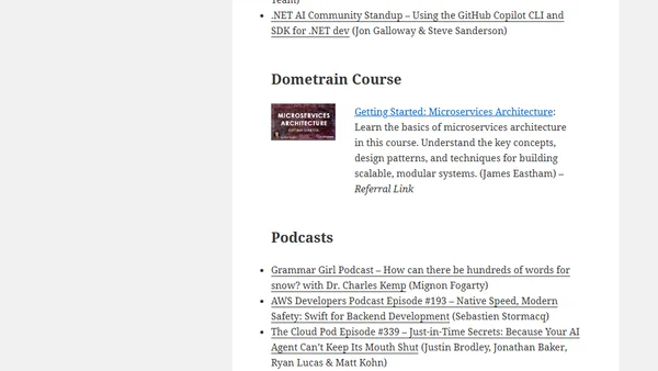 Dew Drop – January 29, 2026 (#4593)