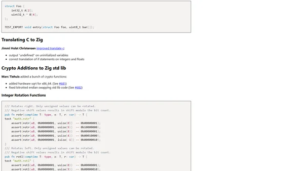 Zig: January 2018 in Review