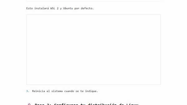 Cómo instalar WSL desde Windows PowerShell