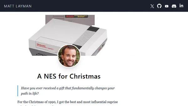 A NES for Christmas