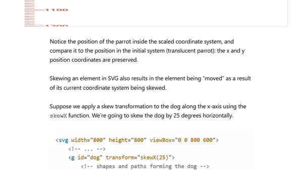 Understanding SVG Coordinate Systems and Transformations (Part 2) — The transform Attribute