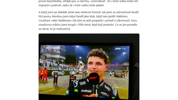 Týdenní poznámky: Vylepšování seznamu kandidátů, nové bydlení a odpočinek v mlze