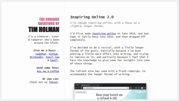 Inspiring Online 2.0