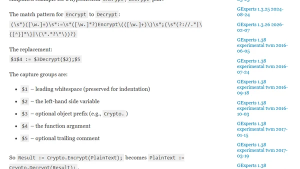GExperts Reverse Statement Expert: Now with Configurable Regex Rules