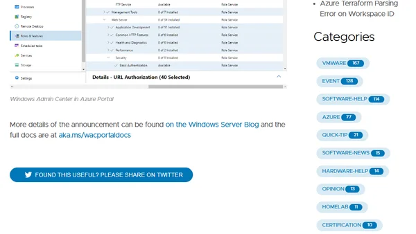 Setup Windows Admin Center in Azure Portal with PowerShell