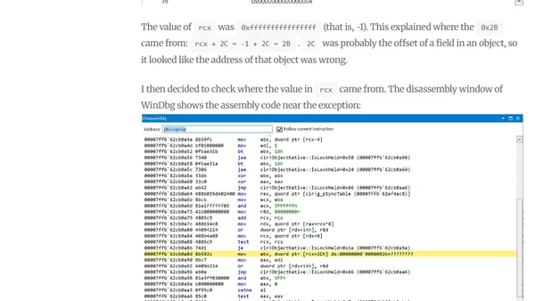 AccessViolation in ObjectNative::IsLockHeld (part 1 of 2)
