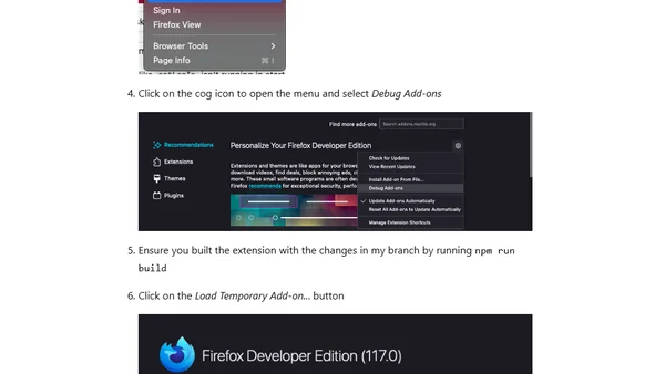 How to debug a Firefox add-on (extension)