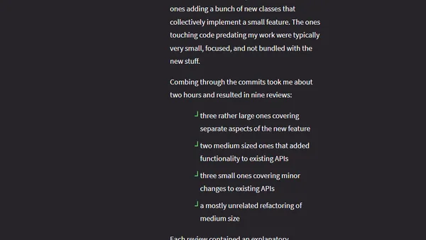A Doomed Code Review