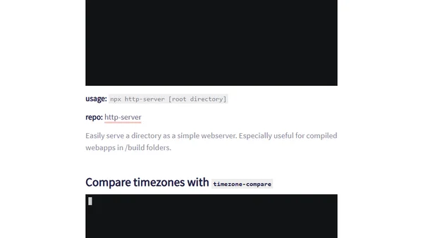 Useful Npx Packages for the Developer's Everyday Life