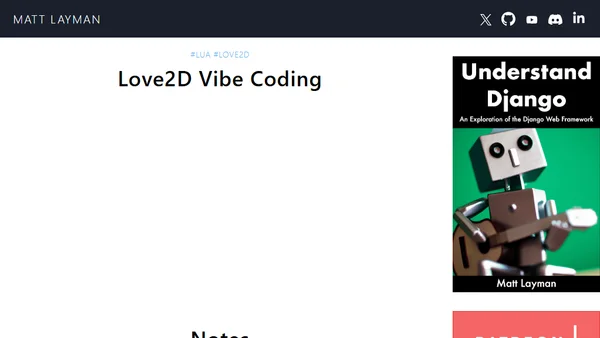 Love2D Vibe Coding