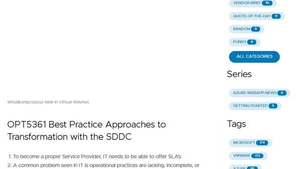 VMworld Europe 2015 Day 3