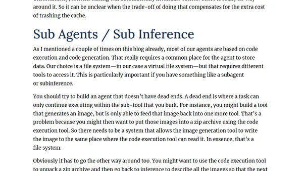 Agent Design Is Still Hard